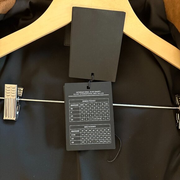 Mackage Elodie Wool Coat Size XS in Camel - Picture 4 of 16